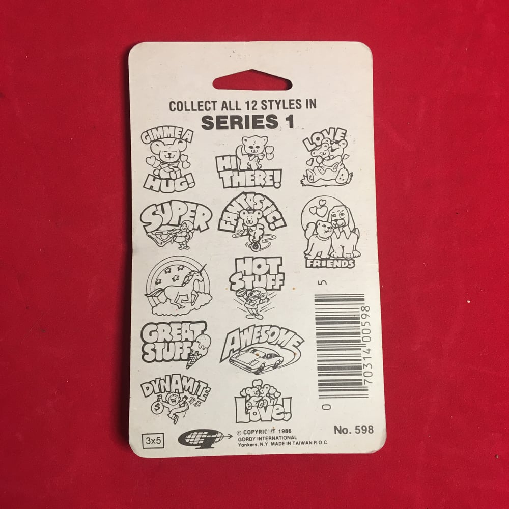 NOS Enamel Pins in original package