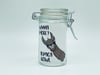 Wanna Smoke Alpaca Bowl Stash Jar - white