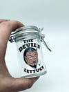 Devil's Lettuce Stash Jar - clear