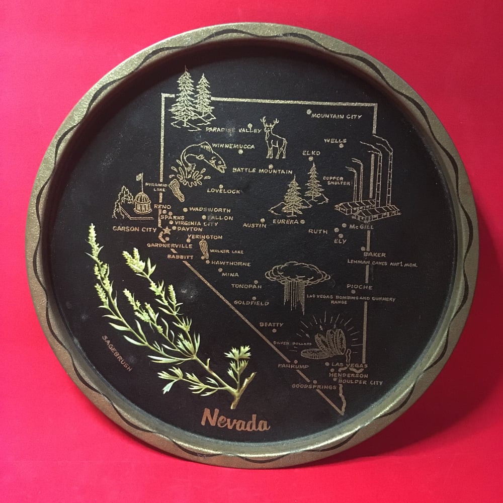 Vintage State Trays