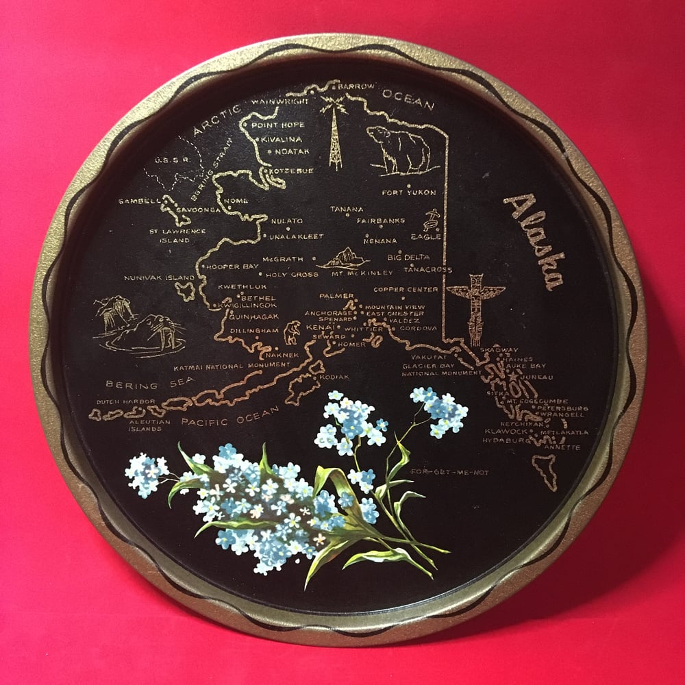 Vintage State Trays