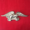 Cast aluminum eagle
