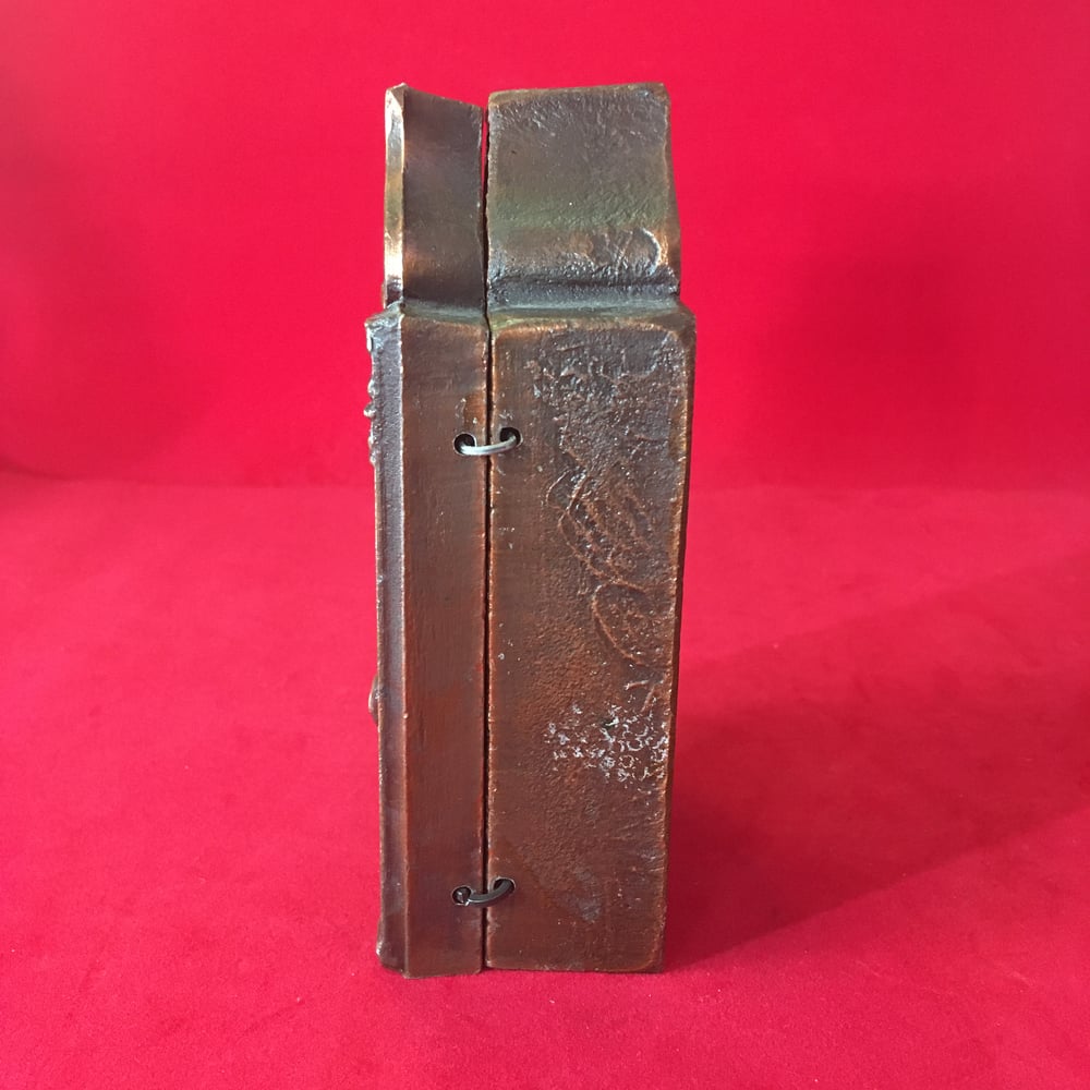 Russian Cast Metal Triptych