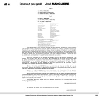 Image 2 of José Manclière - Doubout Pou Gadé (Diggersdigest - 2018)