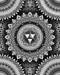 Metatrons cube mandala silliness