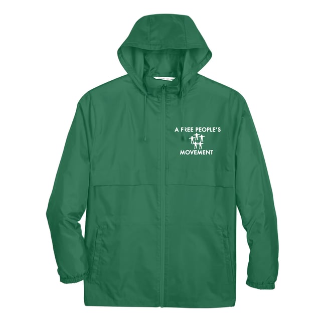 A FREE PEOPLE 1.5 oz Windbreaker 