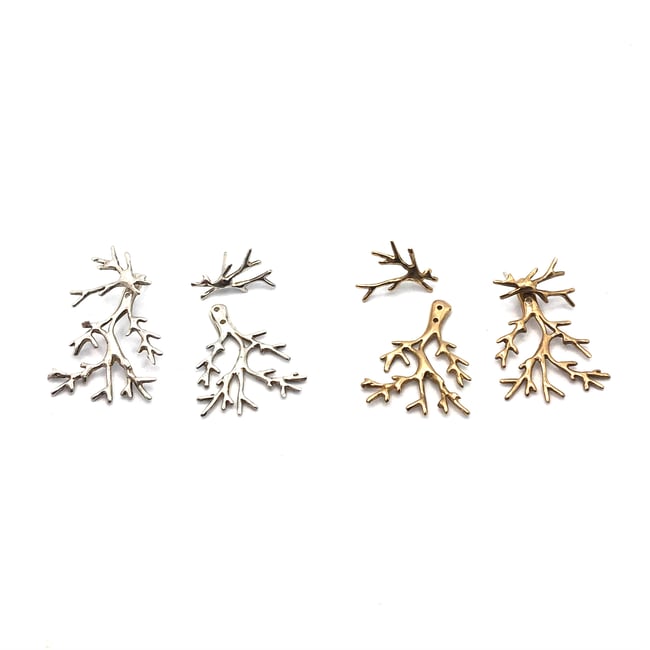 Orecchini Rametti doppi