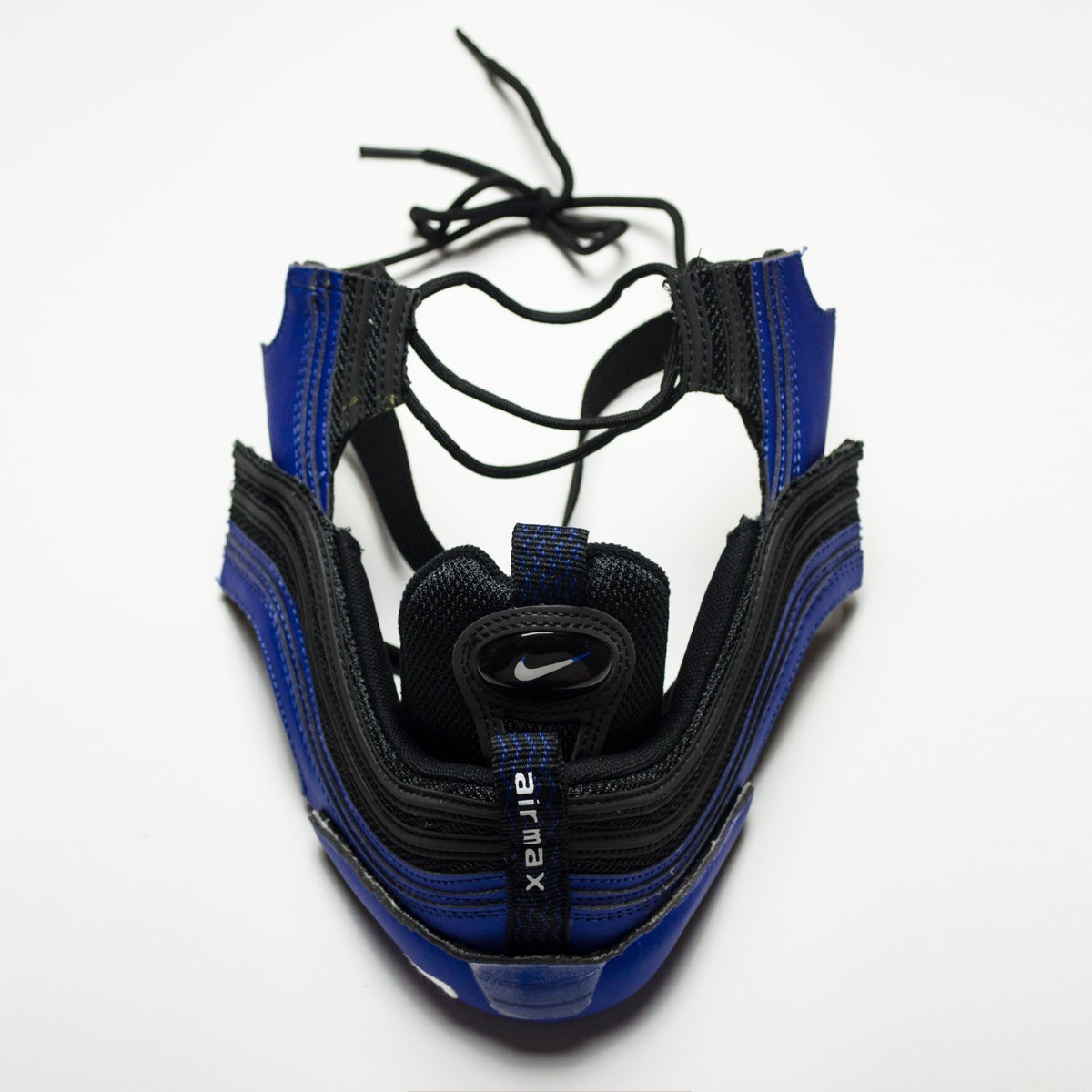 Image of SNEAKER MASK - BLUE / BLACK AM 97 - HEAD PIECE 