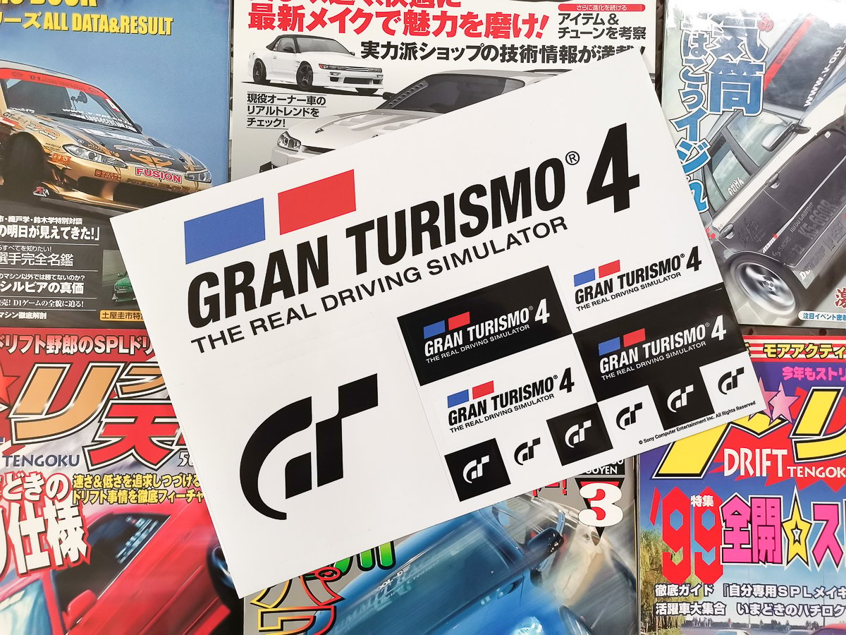 Delivery Free]1990s～ Gran Turismo Stickerル グランツーリスモ