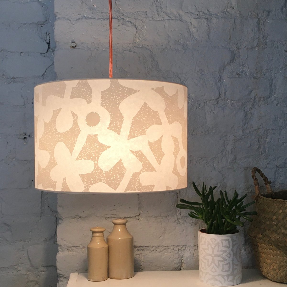 Image of Clover Haze Large 35cm Lampshade