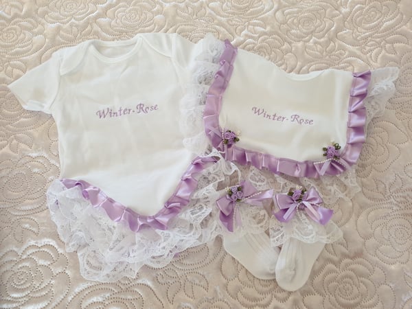 Image of Vest bib sock set 