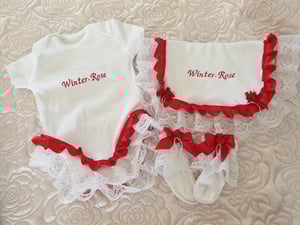 Image of Vest bib sock set 