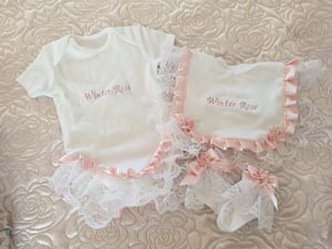 Image of Vest bib sock set 