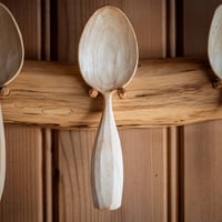 Pocket spoon in elm