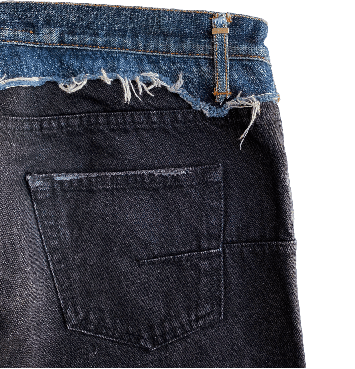06 Dior Homme Cummerbund Jeans | neverlandsupply