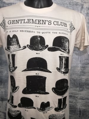 Image of Gentleman's club hats t shirt