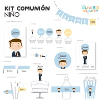 Image 1 of Kit de Comunión Personalizado Niño
