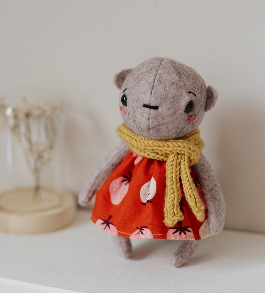 Image of Mabel - bear doll / teddy collectable 