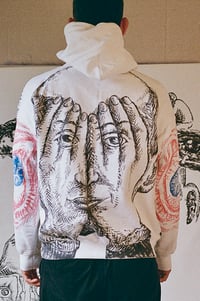 Image 3 of Hand Painted Hoodie 3