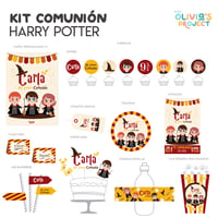 Kit de Comunión Harry Potter Impreso