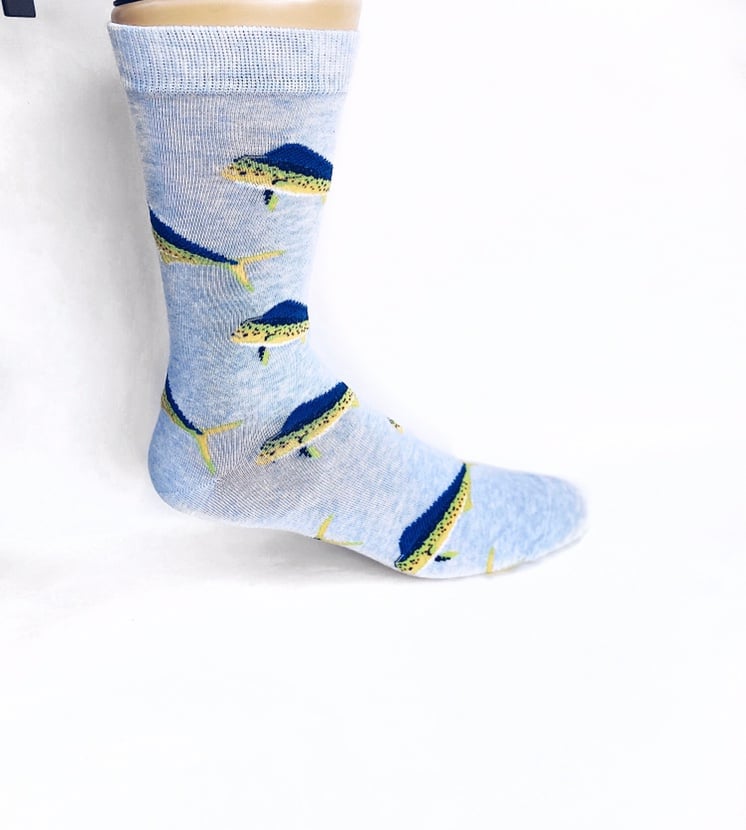 Fishy Feet Dorado Socks
