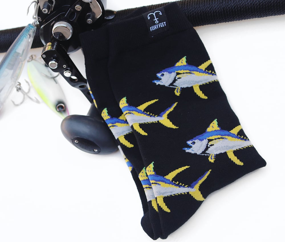 Fishy Feet Yellowfin Tuna Socks