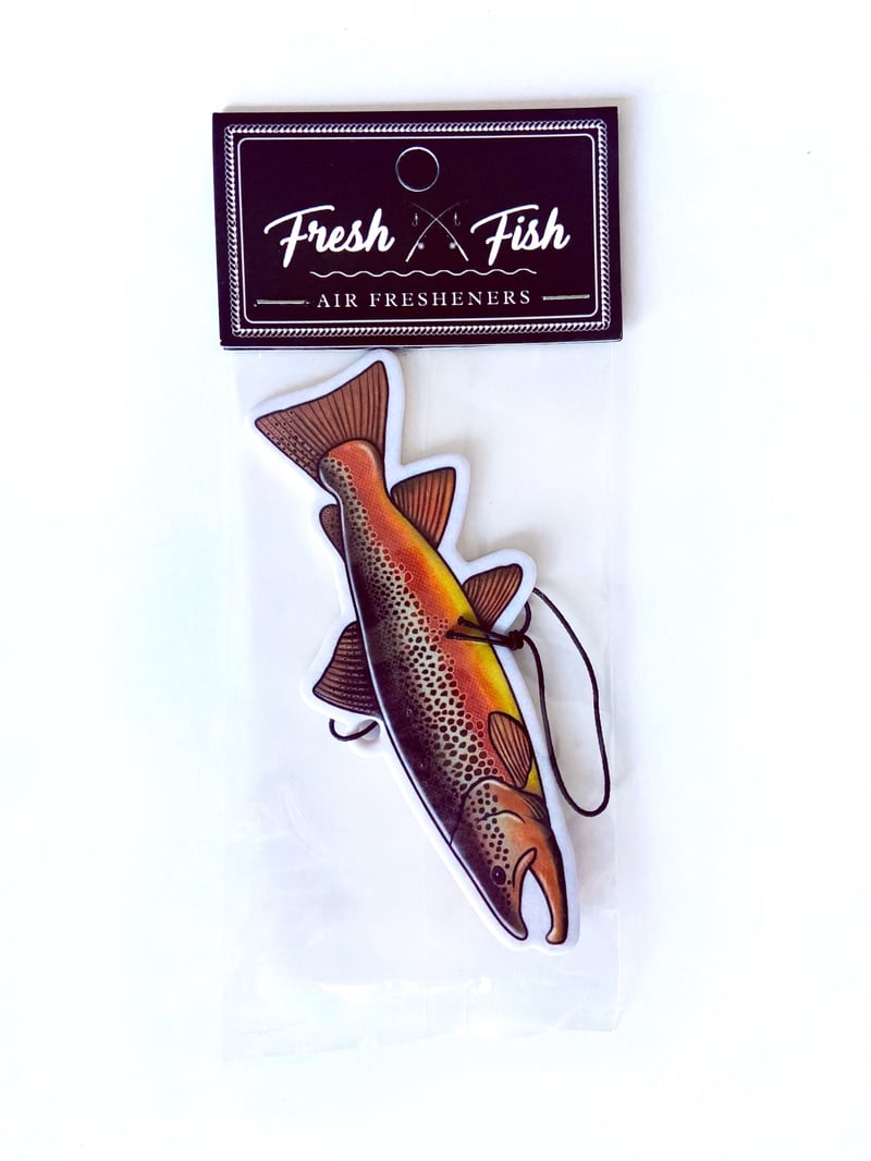 Fresh Fish Smallmouth Bass Air Freshener By The River Outdoors