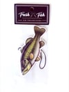 Fresh Fish Largemouth Bass Air Freshener