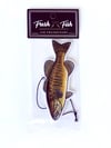 Fresh Fish Smallmouth Bass Air Freshener