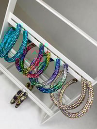 Image 1 of “Give me life” Sparkle hoops