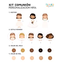 Image 5 of Kit de Comunión Personalizado Niña
