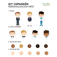Image 3 of Kit de Comunión Personalizado Niño