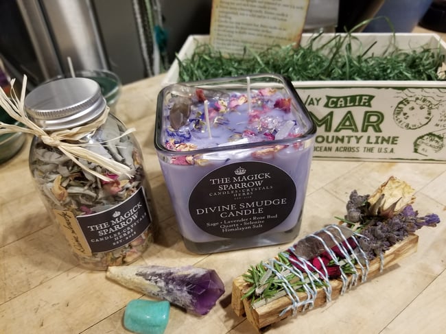 Divine Smudge Candle