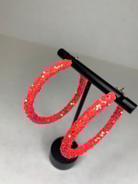 Image 2 of Crystalized Hoops