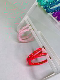 Image 3 of Crystalized Hoops