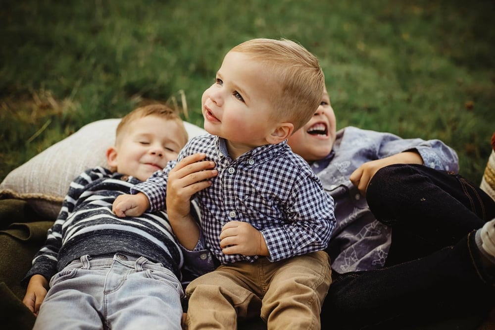 Image of Reserved for Toni - Welcome Baby Family Session