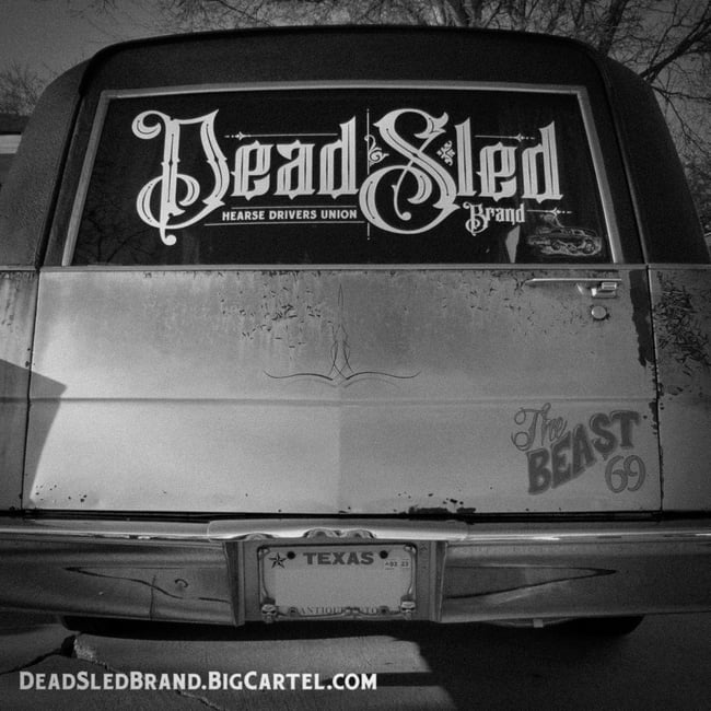 DieCut Vinyl Window Decal deadsledbrand