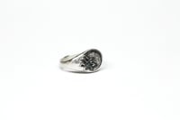 Image 3 of Diamond Flower Signet