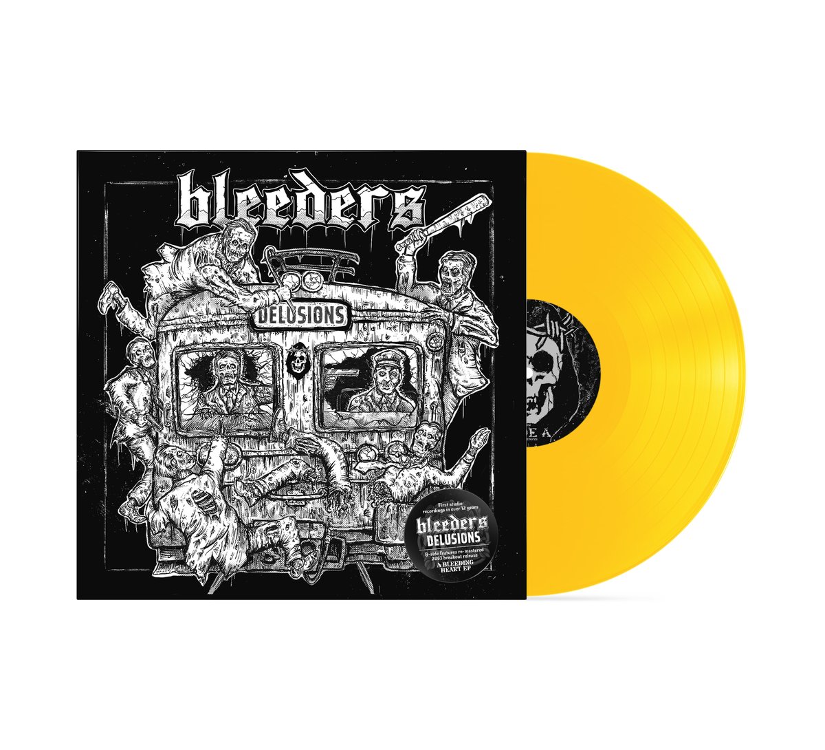 Image of Delusions - Yellow Vinyl / Second Pressing  