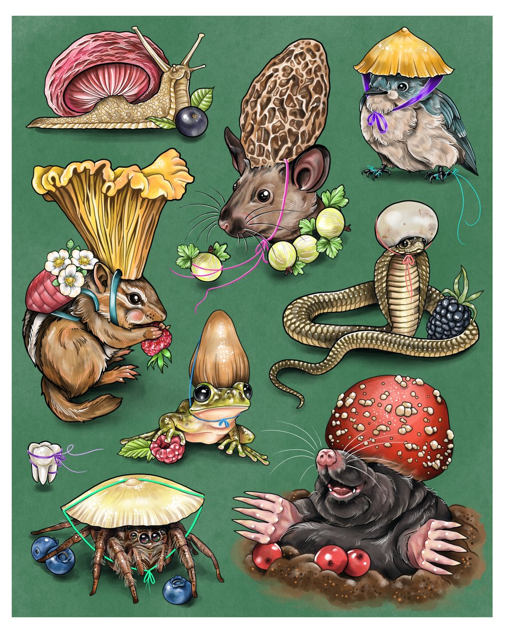 Bork's Buddies Poster