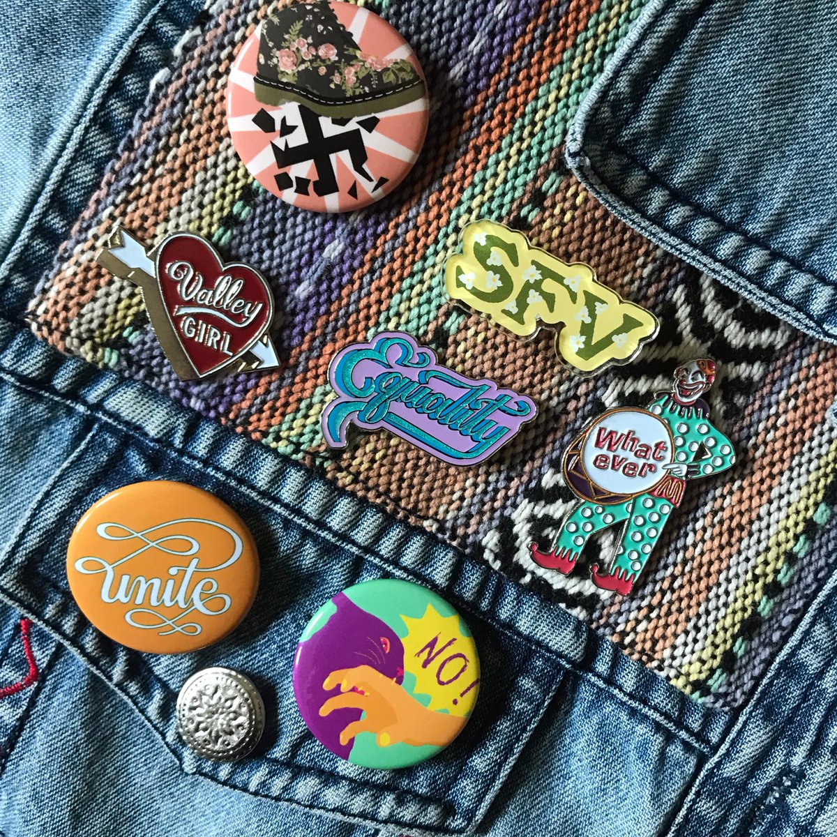 Image of SJW Button Pack