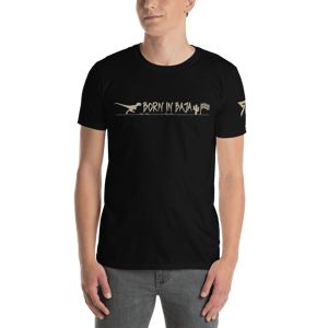 Image of (Black + Tan) Born in Baja T-Shirt