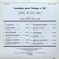 Image 2 of Claude Vasori / Daniel Janin ‎- Sports - Pop - Gags - Sweet (Musique Pour L'Image - 1968)