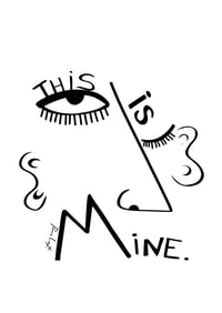 Image 4 of "THIS IS MINE" hoodie 
