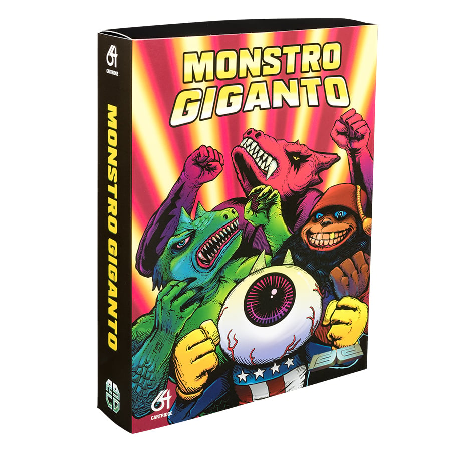 Image of Monstro Giganto (Commodore 64) (PRE-ORDER)