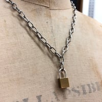 Image 4 of Big lock necklace 