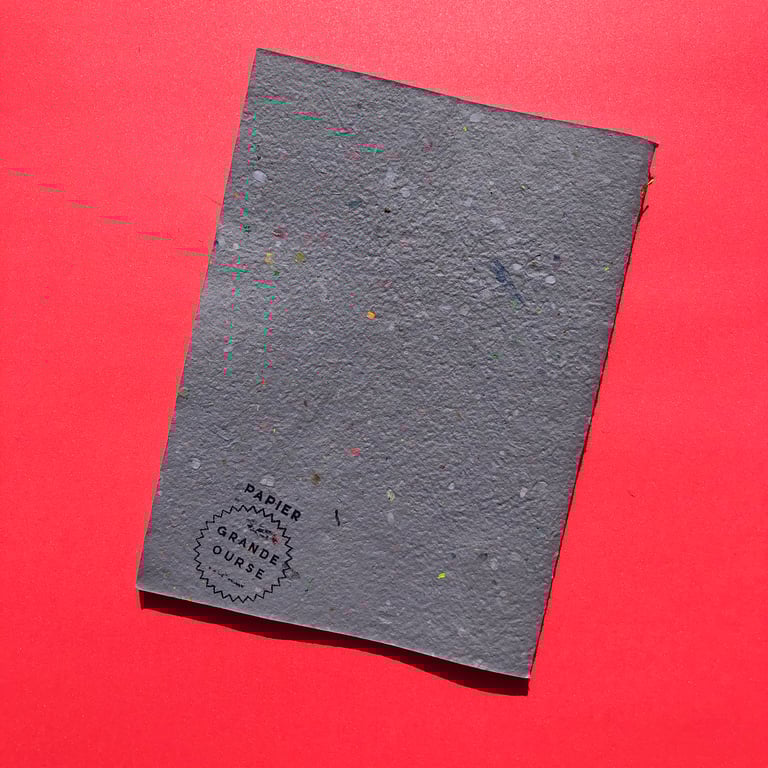 Papier Grande Ourse / Carnet A5 PRM (Papier Recyclé Maison) "VTotalPapierRecyclé" Image 3