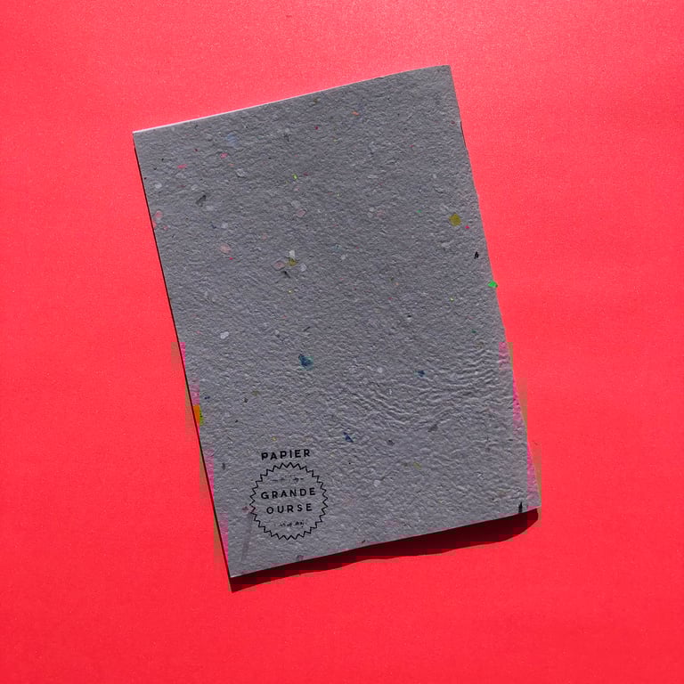 Papier Grande Ourse / Carnet A5 PRM (Papier Recyclé Maison) "VMix" Image 3