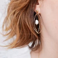 Image 1 of Boucles d'Oreilles Double HARLOW