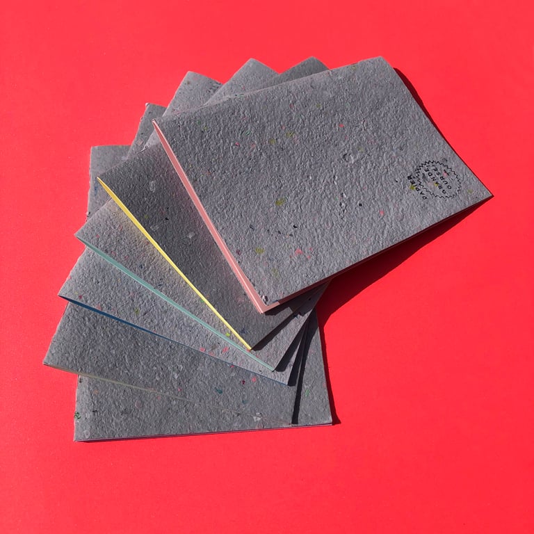 Papier Grande Ourse / Carnet A5 PRM (Papier Recyclé Maison) "VPagesBlanchesOuCouleurs"